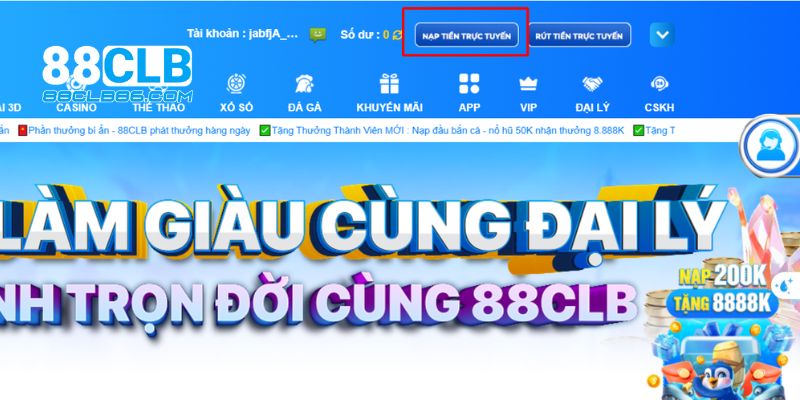 Các bước cực đơn giản để hoàn tất nạp tiền